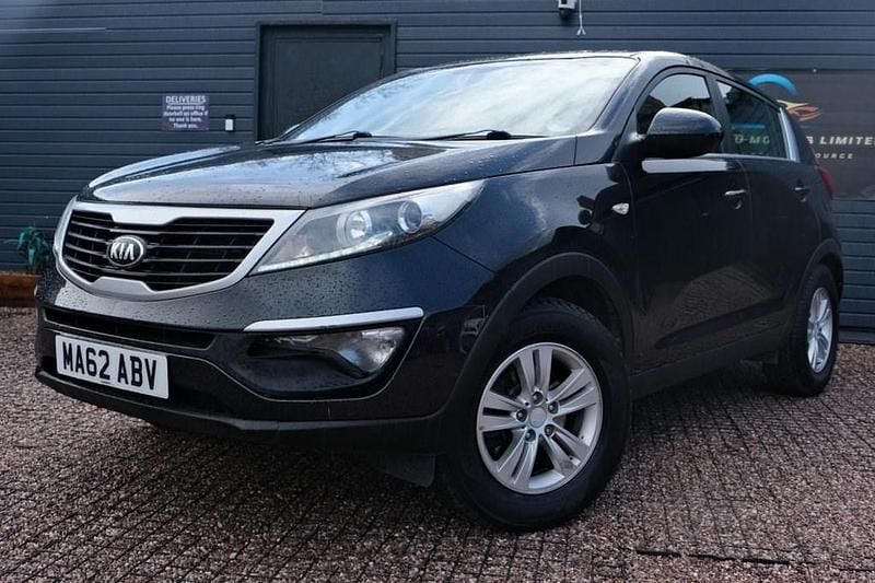 Begagnad Kia Sportage 135 HK (99 kW) 2012 Svart SUV