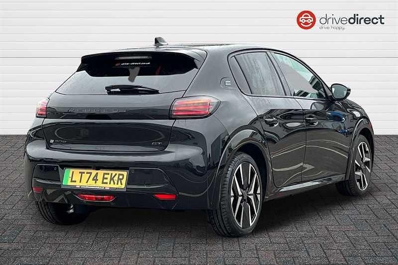 Used Peugeot e-208 GTi 114 kW (156 HP) 2024 Black Hatchback