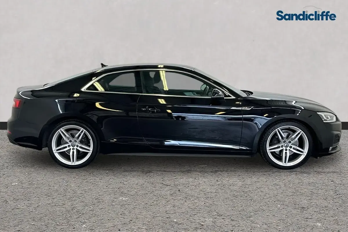 Used Audi A5 S-Line 190 HP (139 kW) 2019 Black Coupe