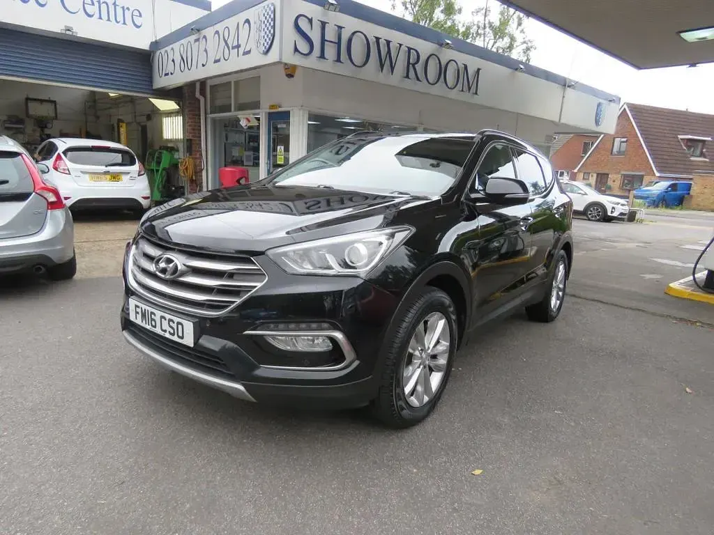 Used Hyundai Santa Fe Premium 2016 Black SUV