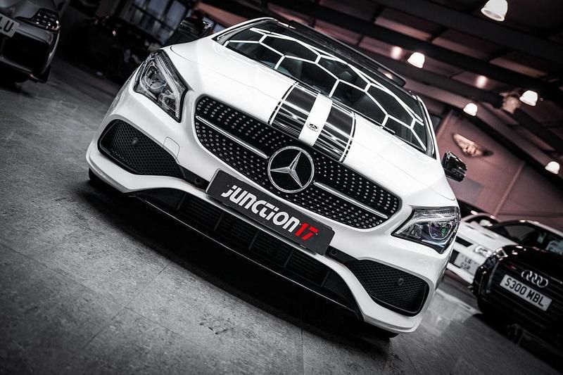 Used Mercedes CLA220 Shooting Brake 177 HP (130 kW) 2017 White Estate