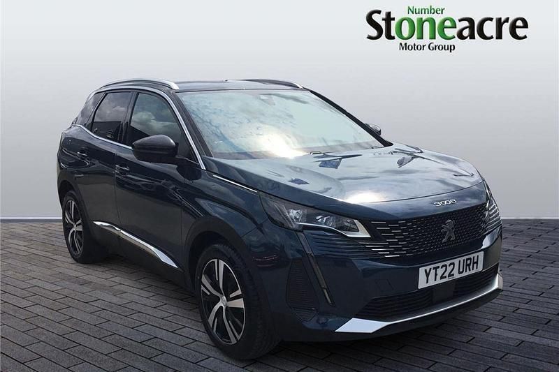 Blue Used 2022 Peugeot 3008 GTi SUV | £15,395 (Good price) - Image 1/4