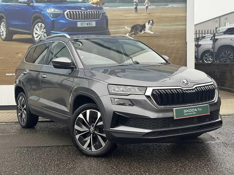 Used Skoda Karoq SE L 110 HP (80 kW) 2022 Graphite grey metallic SUV