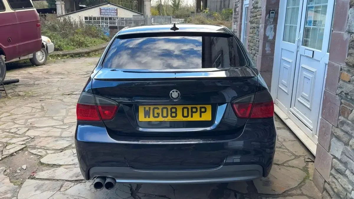 Used BMW 320 M Sport 2008 Black Sedan