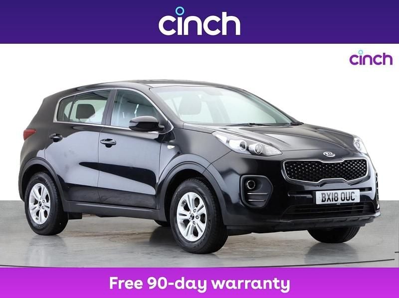 Black Used 2018 Kia Sportage SUV | £10,099 (Good price) - Image 1/3