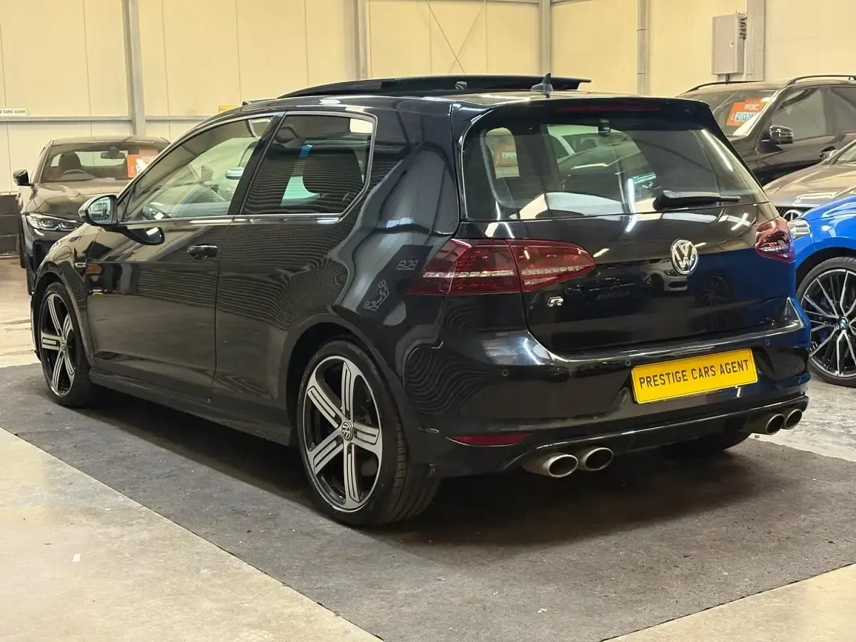 Used VW Golf VII R 2015 Black Hatchback