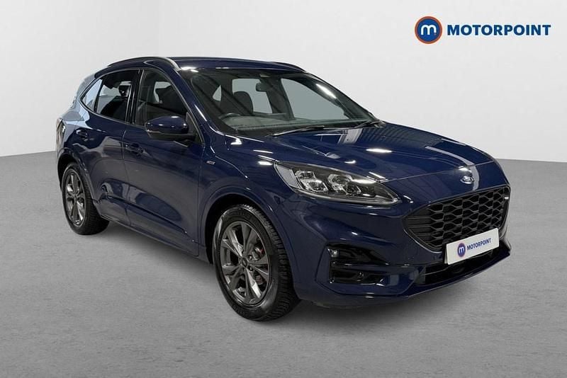 Blue Used 2021 Ford Kuga ST-Line SUV | £16,499 (Fair price) - Image 1/4