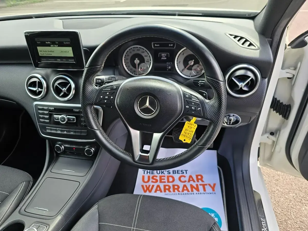 Used Mercedes A180 109 HP (80 kW) 2014 White Hatchback