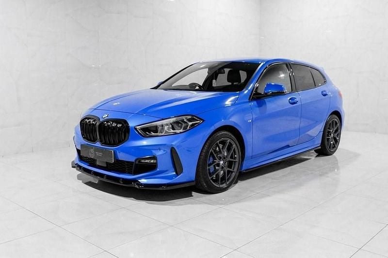 Used BMW 118 M Sport 136 HP (100 kW) 2023 Blue Hatchback