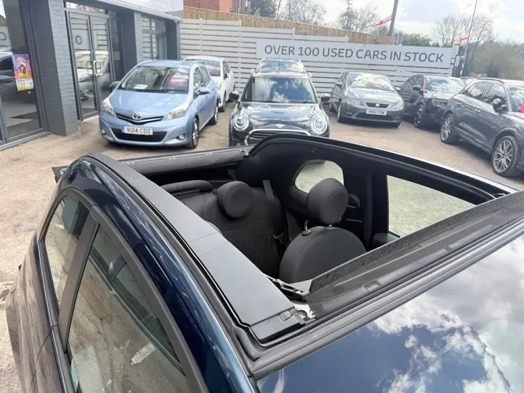 Used Fiat 500 2024 Blue Cabriolet