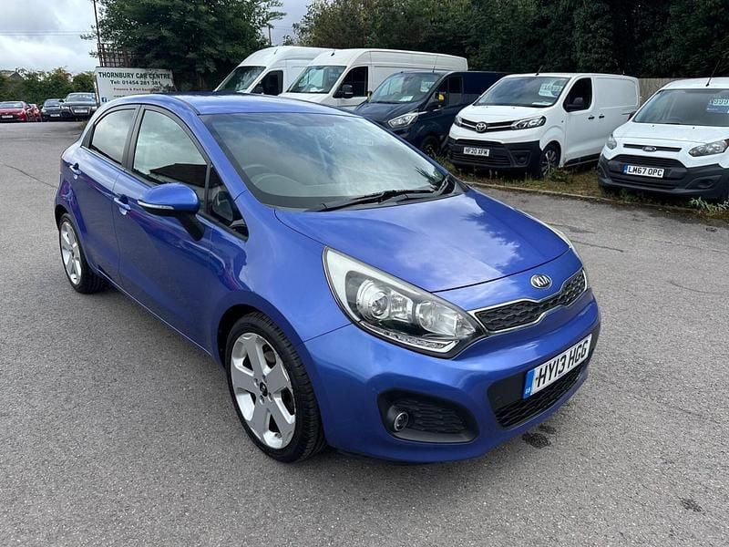 Blue Used 2013 Kia Rio 3 Hatchback | £2,500 (Super price) - Image 1/4