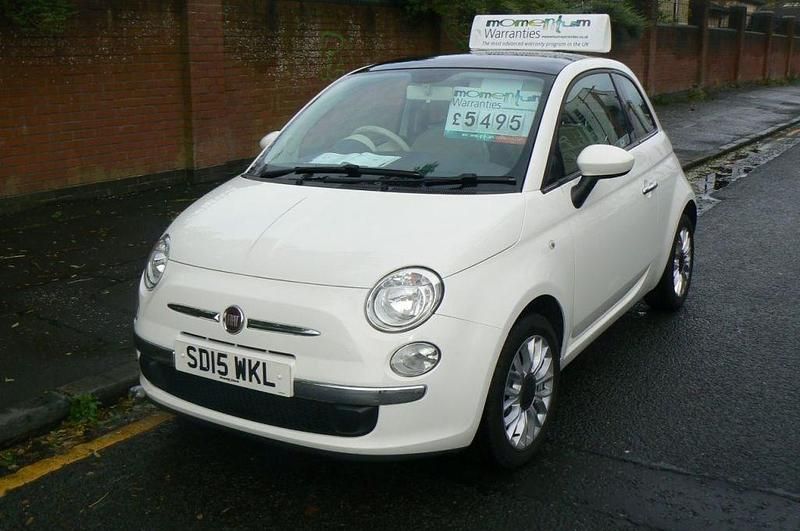 White Used 2015 Fiat 500 Lounge Hatchback | £4,995 (Super price) - Image 1/4