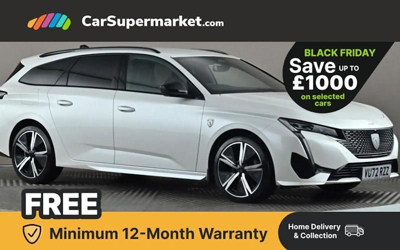 White Used 2023 Peugeot 308 GTi Estate | £17,997 (Fair price) - Image 1/3