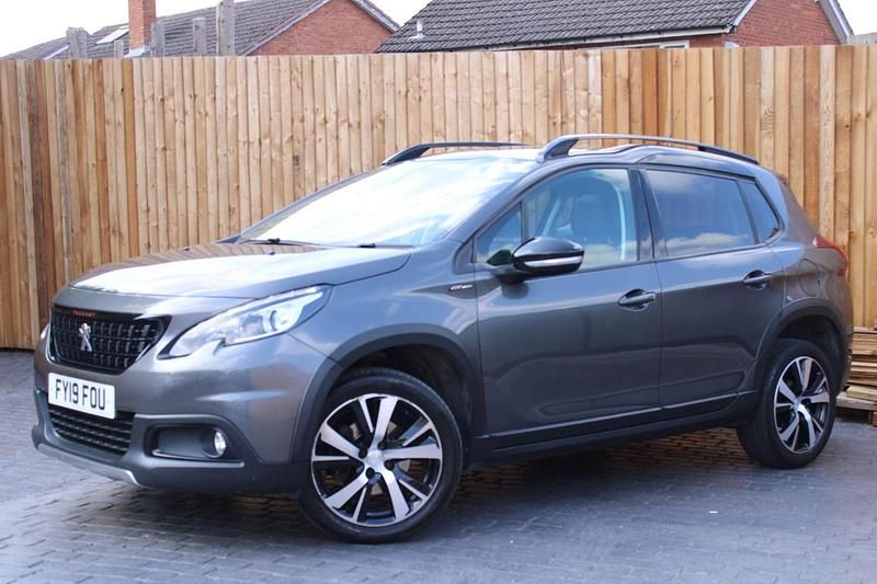 Grey Used 2019 Peugeot 2008 GT-line SUV | £7,250 (Good price) - Image 1/4