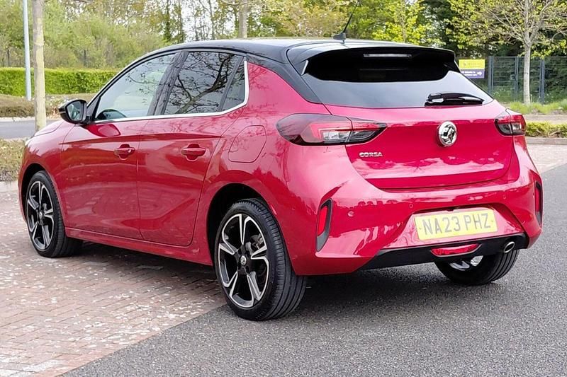 Used Vauxhall Corsa Ultimate 99 HP (72 kW) 2023 Red Hatchback