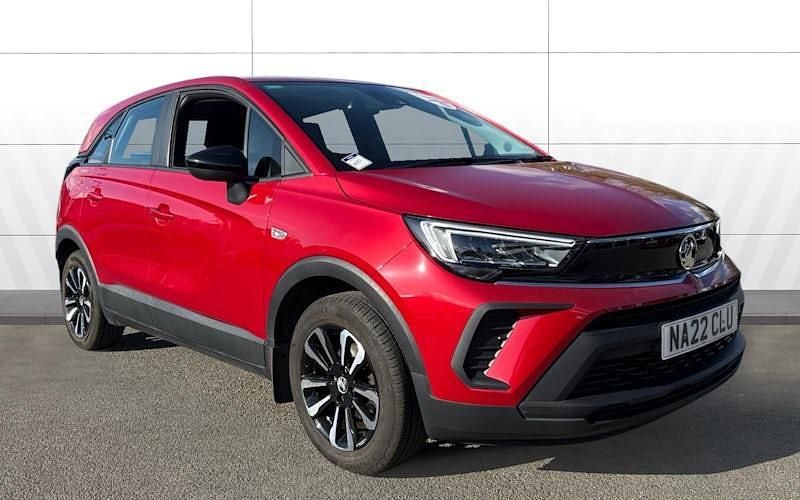 Used Vauxhall Crossland Design Edition 83 HP (61 kW) 2022 Red SUV