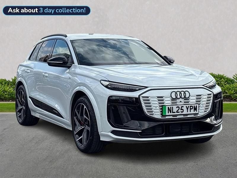 White Used 2025 Audi Q6 e-tron Performance SUV | £57,139 (Fair price) - Image 1/4