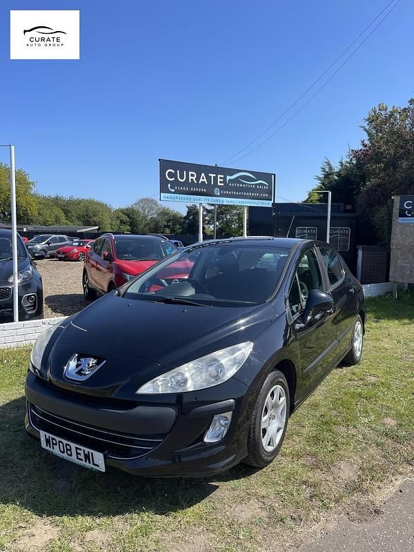 Używany Peugeot 308 S 90 KM (66 kW) 2008 Czarny Hatchback