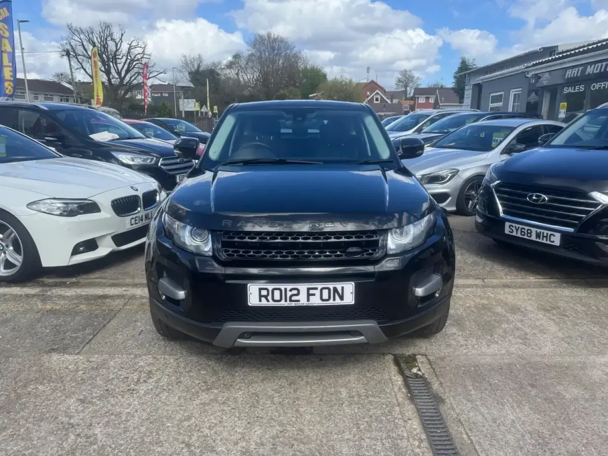Usado Land Rover Range Rover evoque Pure 2012 Preto SUV