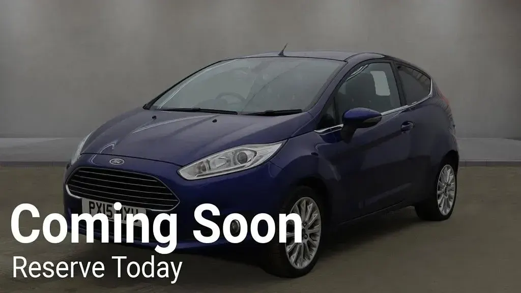 Used Ford Fiesta Titanium X 125 HP (91 kW) 2015 Blue Hatchback