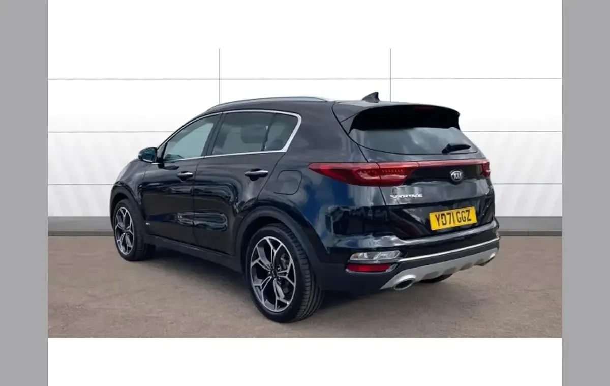 Used Kia Sportage GT-Line S 136 HP (100 kW) 2021 Black SUV