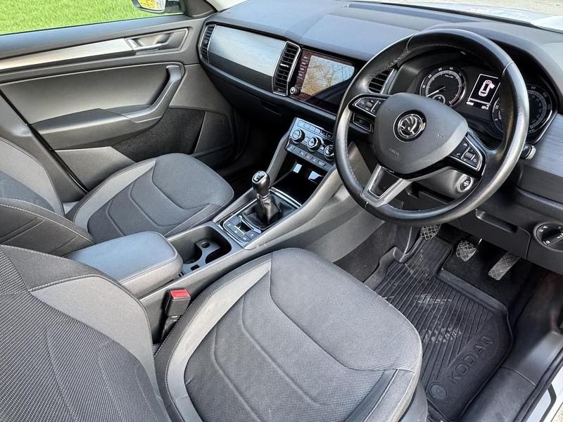 Used Skoda Kodiaq SE 150 HP (110 kW) 2017 White SUV