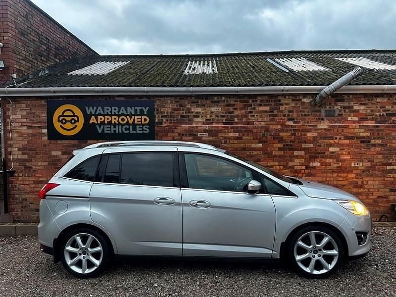 Usado Ford Grand C-Max Titanium 125 HP (91 kW) 2013 Prateado Monovolume