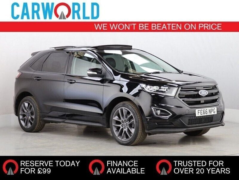 Black Used 2016 Ford Edge Sport SUV | £12,400 (Fair price) - Image 1/3