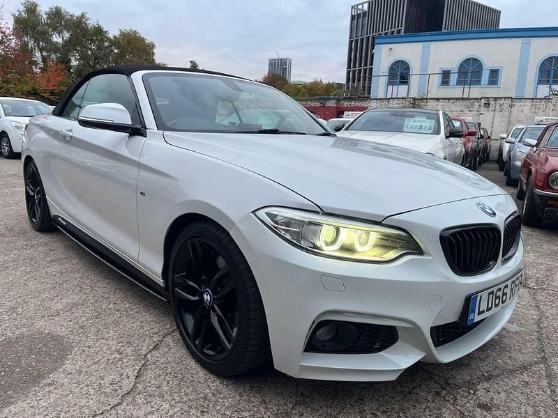 White Used 2016 BMW 220 M Sport Cabriolet | £11,990 (Good price) - Image 1/3