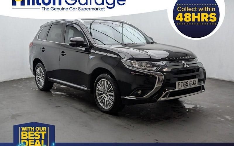 Used Mitsubishi Outlander P-HEV 224 HP (164 kW) 2020 Black Estate
