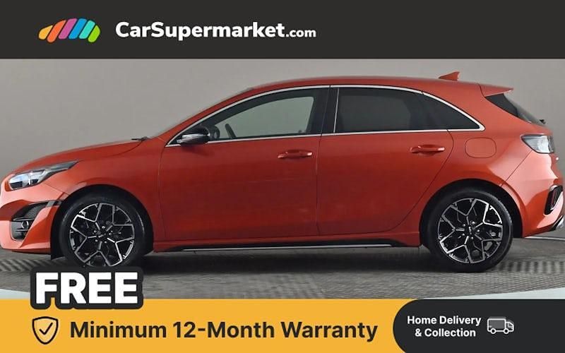 Used Kia Ceed GT-Line 160 HP (117 kW) 2023 Orange Hatchback