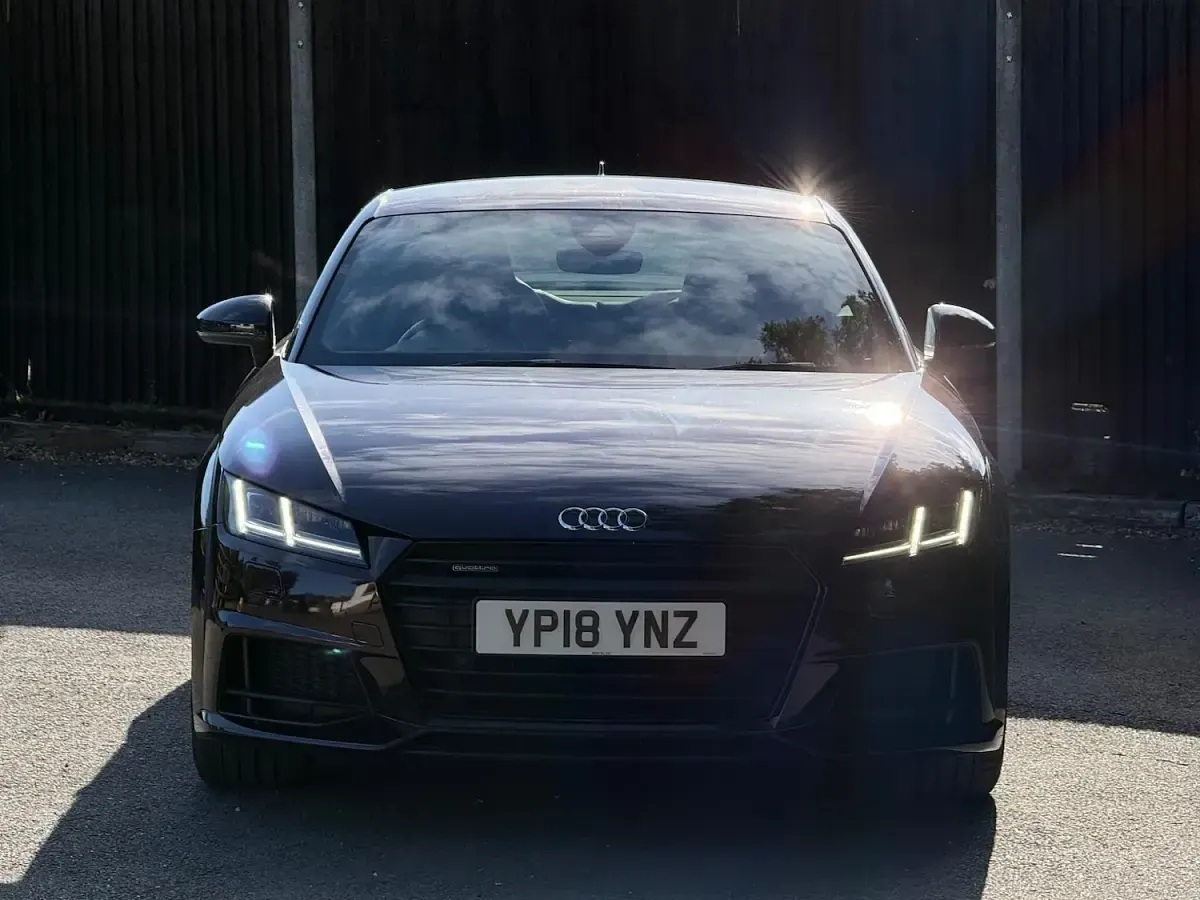 Used Audi TT Black Edition 2018 Red Coupe
