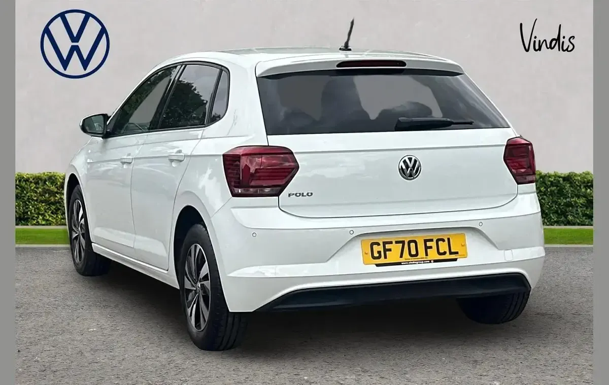 Used VW Polo Match 94 HP (69 kW) 2020 White Hatchback