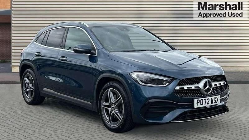 Blue Used 2022 Mercedes GLA200 AMG Line Premium Plus SUV | £27,988 (Good price) - Image 1/4