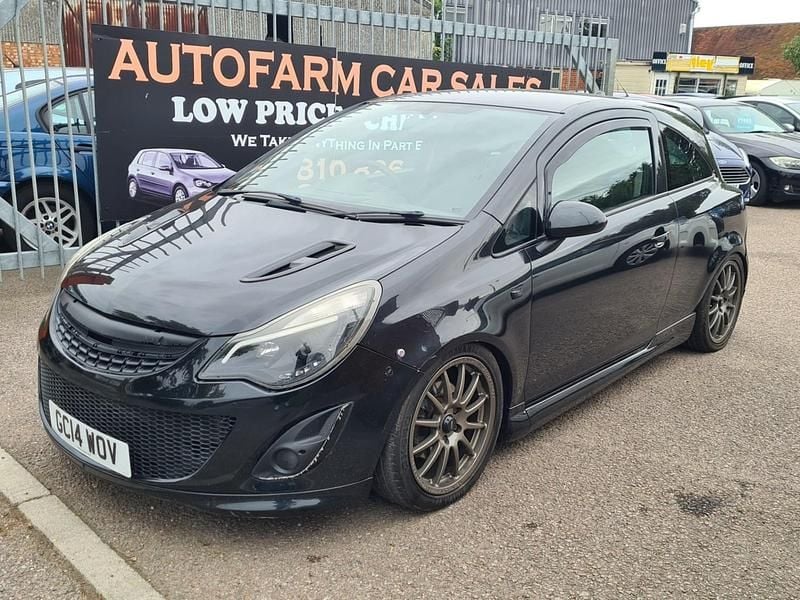 Used Vauxhall Corsa Edition 2014 Black Hatchback