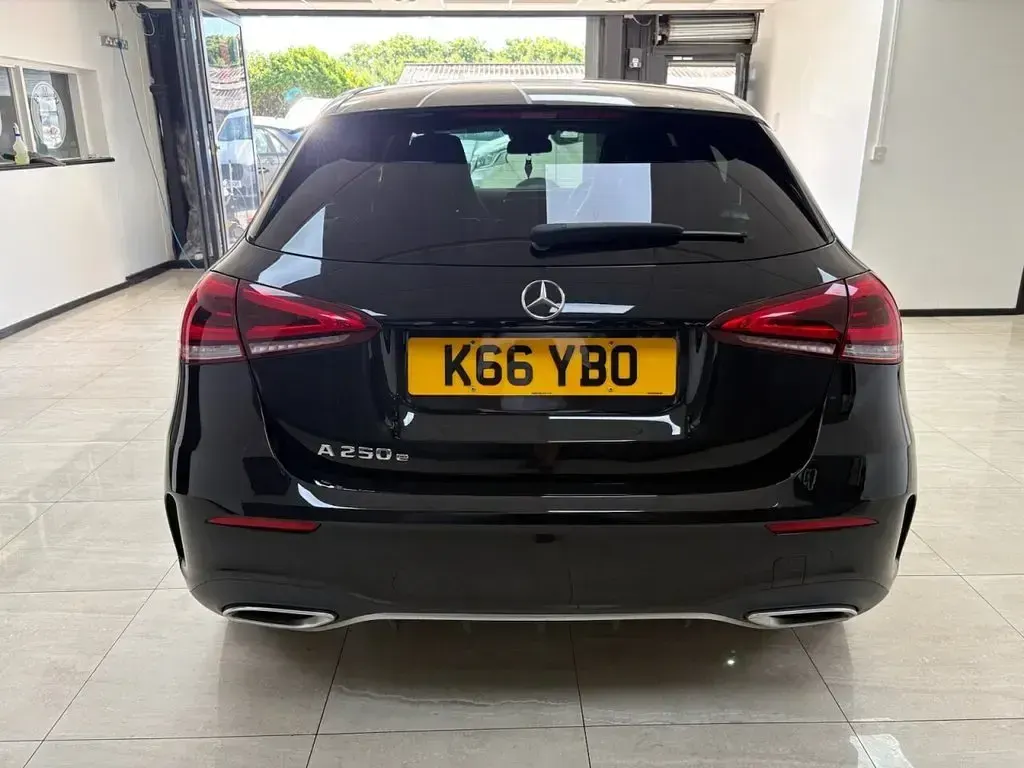 Used Mercedes A250 AMG line 2020 Black Hatchback