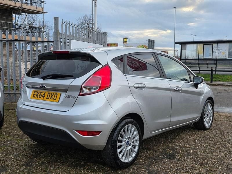 Used Ford Fiesta Titanium 2014 Silver Hatchback