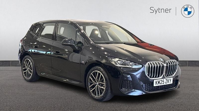 Black Used 2025 BMW 220 Active Tourer M Sport MPV | £29,000 - Image 1/4
