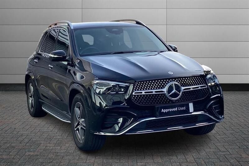 Obsidian black Used 2024 Mercedes GLE450 AMG AMG line Estate | £58,695 (Good price) - Image 1/4