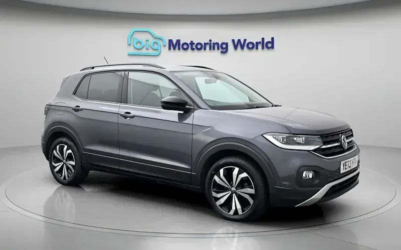 Used VW T-Cross Black Edition 110 HP (80 kW) 2024 Grey SUV