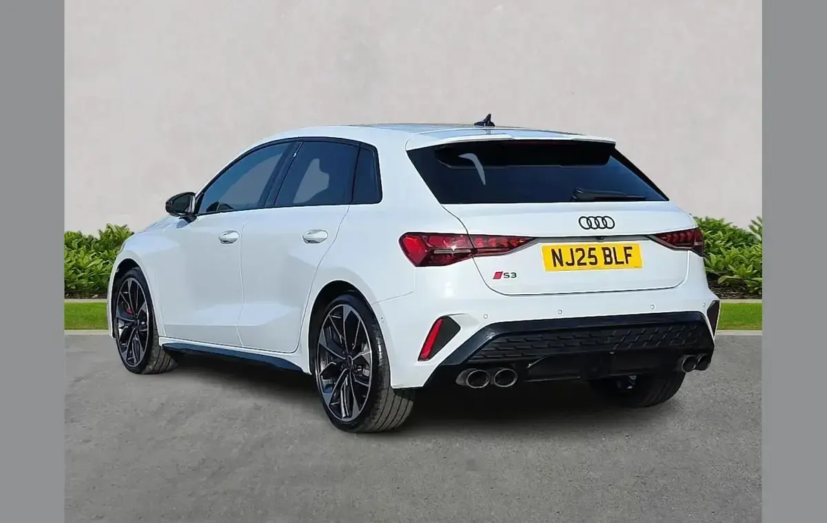 Used Audi S3 Sportback Black Edition 333 HP (244 kW) 2025 White Hatchback