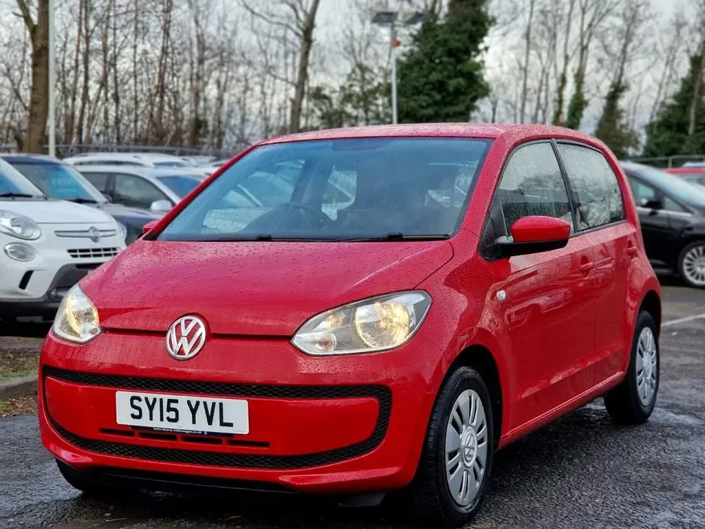 Used VW up! move up! 59 HP (43 kW) 2015 Red Hatchback