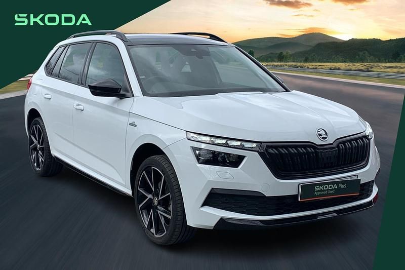 Used Skoda Kamiq Monte Carlo 108 HP (79 kW) 2022 White SUV