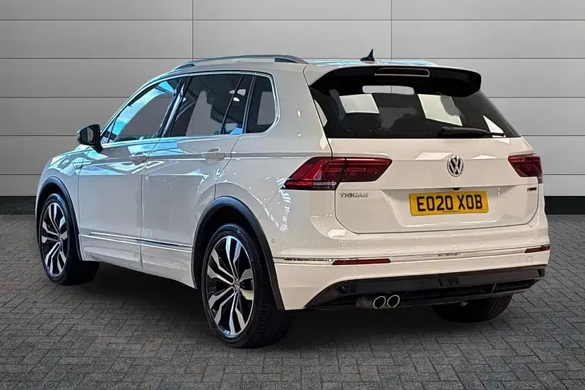 Used VW Tiguan R-line 187 HP (137 kW) 2020 Pure white SUV