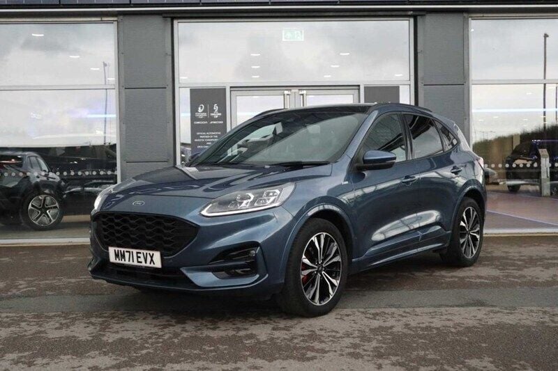 Blue Used 2022 Ford Kuga ST-Line X SUV | £21,548 (Fair price) - Image 1/1