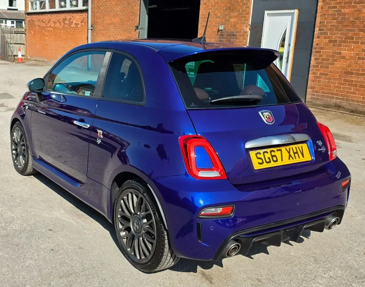 Used Abarth 595 Turismo 2017 Blue Hatchback