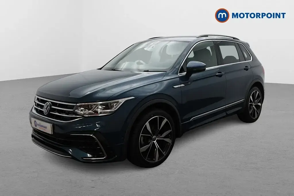 Used VW Tiguan R-line 150 HP (110 kW) 2023 Blue SUV