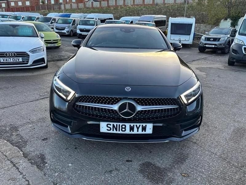 Used Mercedes CLS350 AMG Line Premium Plus 2018 Black Coupe