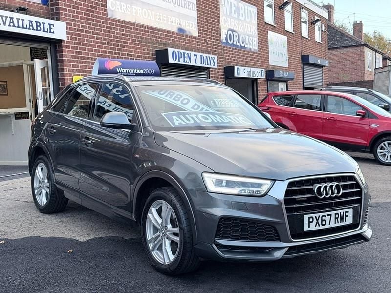 Used Audi Q3 S-Line 184 HP (135 kW) 2017 Grey SUV