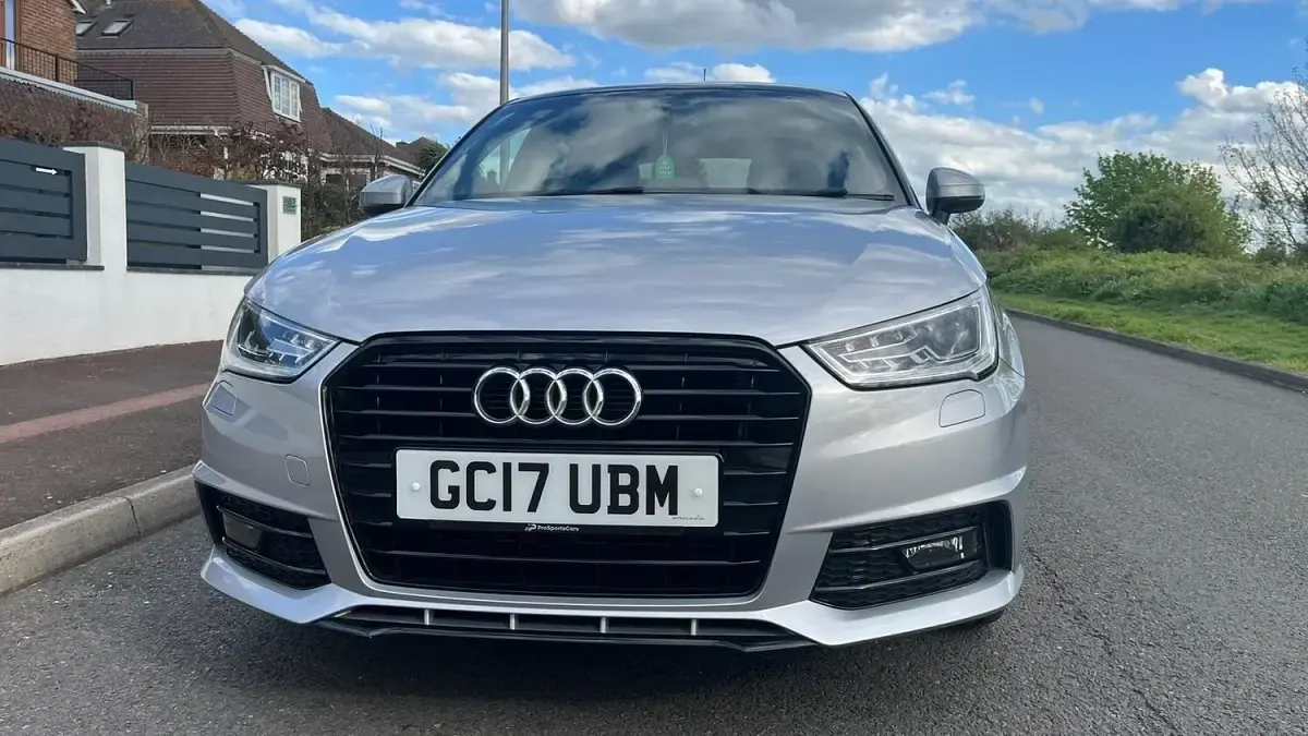 Used Audi A1 Sportback Black Edition 2017 Silver Hatchback